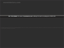 Tablet Screenshot of moreinteriors.com